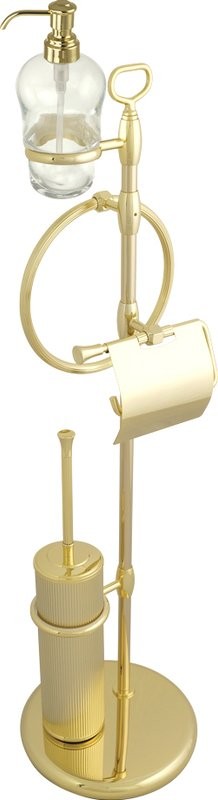 Стойка Migliore Fortuna со стеклянным дозатором, золото