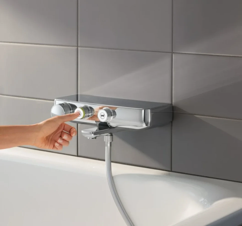 Термостатический смеситель Grohe Grohtherm SmartControl 34718000 для ванны с душем