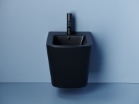 Биде подвесное Ceramicanova Union CN4010MB черное матовое