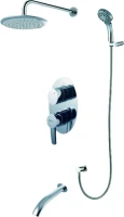 Душевой комплект Lemark Atlantiss LM3222C С ВНУТРЕННЕЙ ЧАСТЬЮ