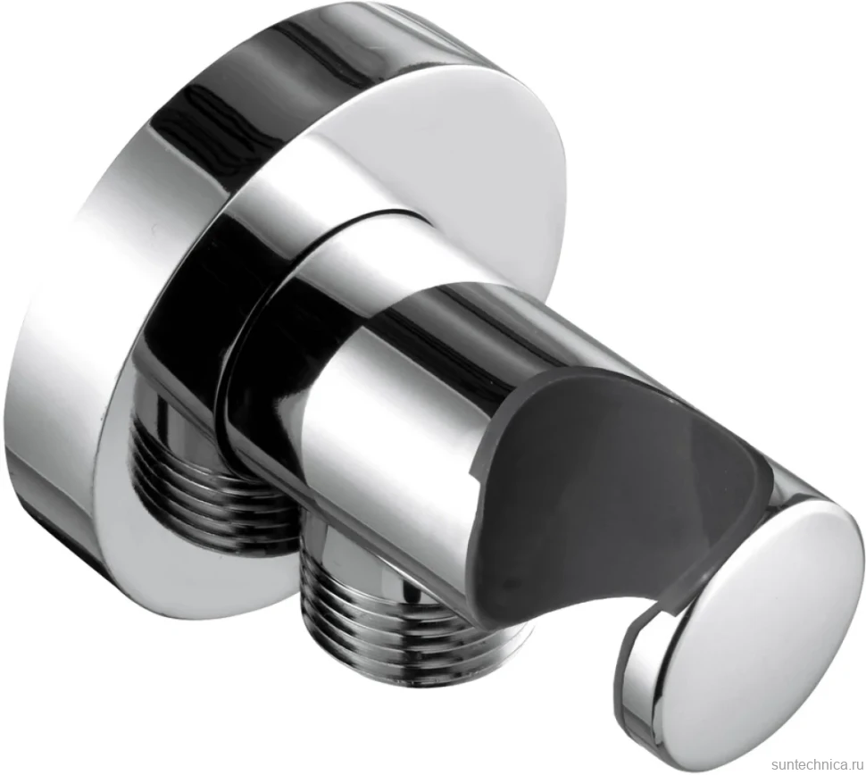 Шланговое подключение Kludi 6054705-00 с держателем для душа, хром
