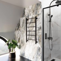 Полотенцесушитель электрический Grota Simple K RAL9005 EL 53х100, матовый черный