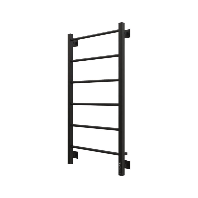 Полотенцесушитель электрический Grota Simple K RAL9005 EL 53х100, матовый черный