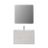 Мебель для ванной комнаты Cezares Duet 80 bianco opaco, раковина Cezares CZR-8073-80