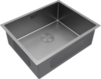 Мойка кухонная Paulmark Next PM215444-MG серый матовый