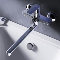 Смеситель с длинным изливом для ванны AM.PM Gem F90A90000