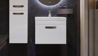 Тумба под раковину Velvex Estea 60.1Y белая матовая