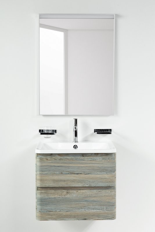 Тумба с раковиной BelBagno Albano 60 подвесная, pino scania