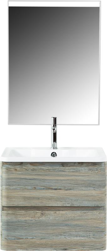 Тумба с раковиной BelBagno Albano 60 подвесная, pino scania