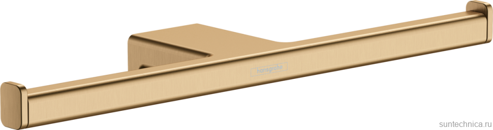 Держатель туалетной бумаги Hansgrohe AddStoris 41748140 шлифованная бронза