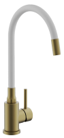 Смеситель для кухни BELZ B810 B73810-5 с гибким изливом, золото