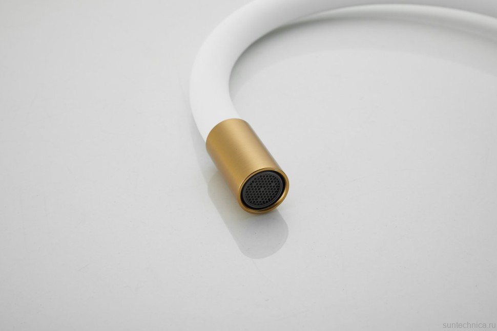 Смеситель для кухни BELZ B810 B73810-5 с гибким изливом, золото