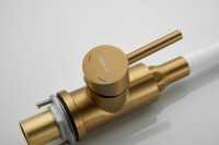 Смеситель для кухни BELZ B810 B73810-5 с гибким изливом, золото