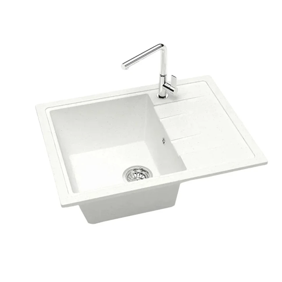 Кухонная мойка Maretti Китчен FL575-WH, белый