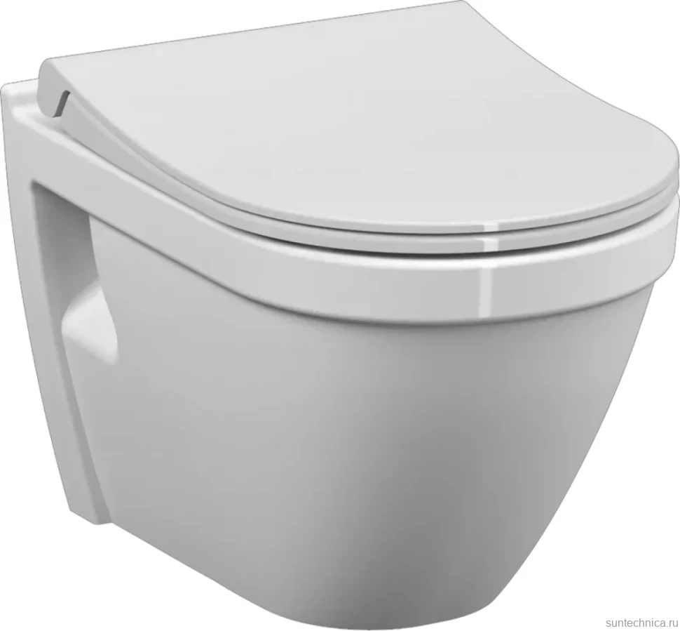 Унитаз подвесной VitrA S50 7740B003-0850 + крышка-сиденье VitrA 801-003-019 с микролифтом