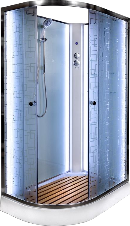 Душевая кабина DTO EM 1512RNLED