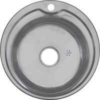 Мойка кухонная Melana 510 0,8/180 серебристая