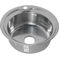 Мойка кухонная Melana 510 0,8/180 серебристая
