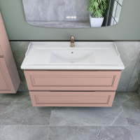 Тумба с раковиной Caprigo Wales 100 пудра Тумба с раковиной Caprigo Wales 100 пудра