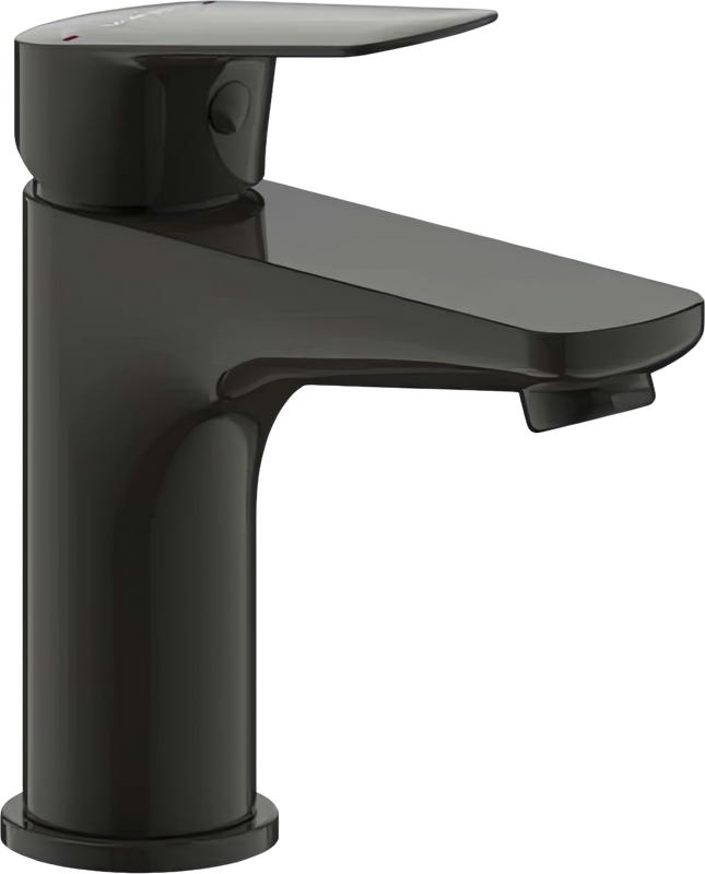 Смеситель для раковины Bravat Rhein F1429564BW-9-ENG матовый черный