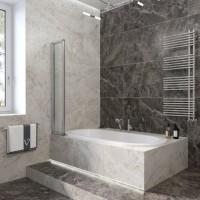 Шторка на ванну Veconi Palau PL-73L 90 см