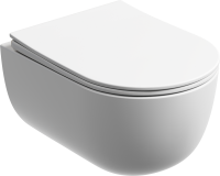 Унитаз подвесной Ceramicanova Modena Rimless CN6063MW белый матовый