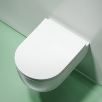 Унитаз подвесной Ceramicanova Modena Rimless CN6063MW белый матовый