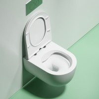 Унитаз подвесной Ceramicanova Modena Rimless CN6063MW белый матовый