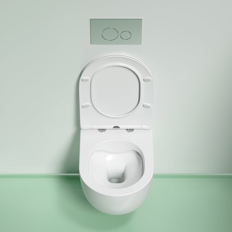 Унитаз подвесной Ceramicanova Modena Rimless CN6063MW белый матовый