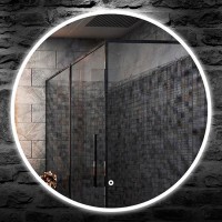 Зеркало круглое Armadi Art Vallessi 80 с подсветкой