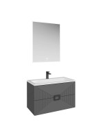 Мебель для ванной комнаты Grossman Луксор 60 матовый графит Мебель для ванной комнаты Grossman Луксор 60 матовый графит