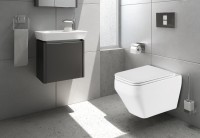 Унитаз подвесной Weltwasser WW SK Hofbach 041 GL-WT безободковый, с микролифтом, белый глянец