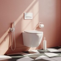 Унитаз подвесной IDDIS Blanco Q BLQNDSEI25 безободковый, с микролифтом
