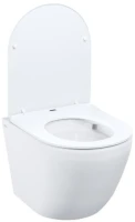 Унитаз подвесной IDDIS Blanco Q BLQNDSEI25 безободковый, с микролифтом