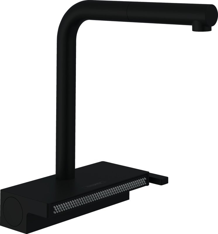 Смеситель для кухни Hansgrohe Aquno Select M81 Aquno Select M81 73830670 матовый черный