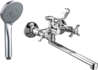 Смеситель с длинным изливом для ванны Haiba HB24 HB2124