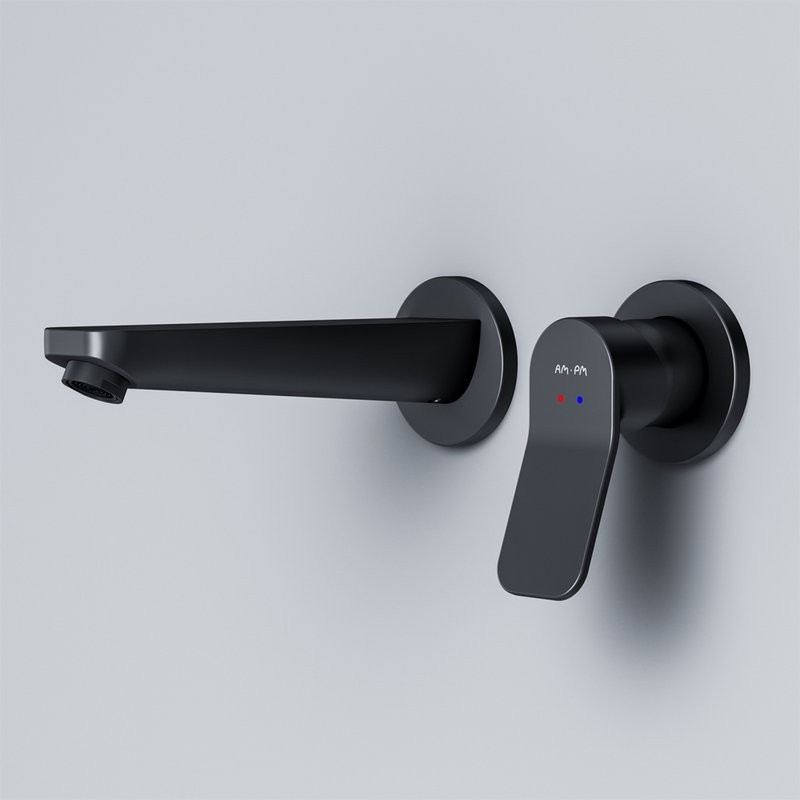 Смеситель для раковины AM.PM X-Joy F85A72622 С ВНУТРЕННЕЙ ЧАСТЬЮ, черный