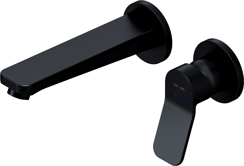 Смеситель для раковины AM.PM X-Joy F85A72622 С ВНУТРЕННЕЙ ЧАСТЬЮ, черный
