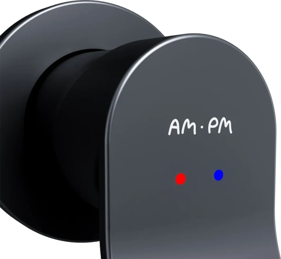 Смеситель для раковины AM.PM X-Joy F85A72622 С ВНУТРЕННЕЙ ЧАСТЬЮ, черный