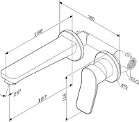 Смеситель для раковины AM.PM X-Joy F85A72622 С ВНУТРЕННЕЙ ЧАСТЬЮ, черный Смеситель для раковины AM.PM X-Joy F85A72622 С ВНУТРЕННЕЙ ЧАСТЬЮ, черный