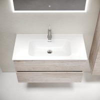 Мебель для ванной комнаты Sancos Urban 90 см дуб галифакс натуральный