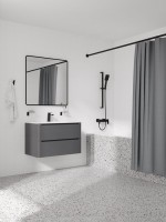 Смеситель для раковины IDDIS RAMBL00i01 матовый черный