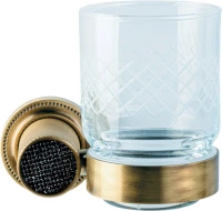 Стакан Boheme Royal Cristal Black Br подвесной, бронза Стакан Boheme Royal Cristal Black Br подвесной, бронза