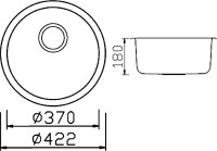 Мойка кухонная Seaman Eco Wien SWT-422 Мойка кухонная Seaman Eco Wien SWT-422