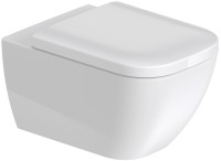 Комплект Унитаз подвесной Duravit Happy D.2 2222090000 rimless + Крышка 0064590000 с микролифтом + Инсталляция Grohe Rapid SL 38721001 3 в 1 с кнопкой смыва