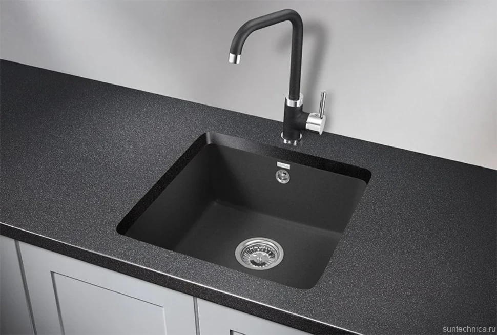 Мойка кухонная Granula 3801, черный