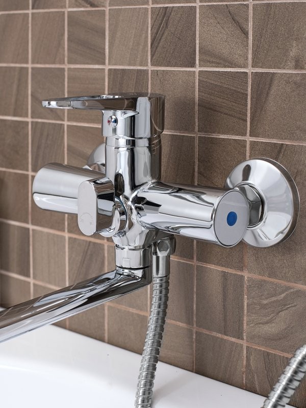 Смеситель с длинным изливом для ванны РМС SL141 SL141-006E