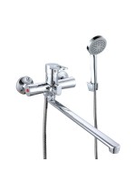 Смеситель с длинным изливом для ванны РМС SL141 SL141-006E Смеситель с длинным изливом для ванны РМС SL141 SL141-006E