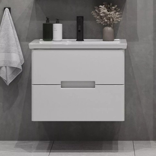 Тумба под раковину SanStar Ориана 70 подвесная, белая