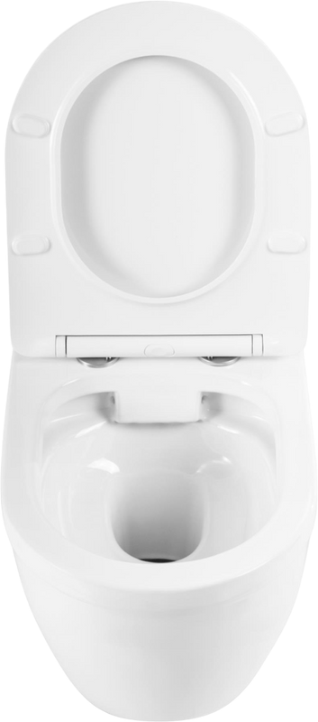 Комплект Унитаз подвесной BelBagno Loto BB070CHR/SC безободковый, с микролифтом, инсталляция BB002-80 с кнопкой BB014-SR-BIANCO